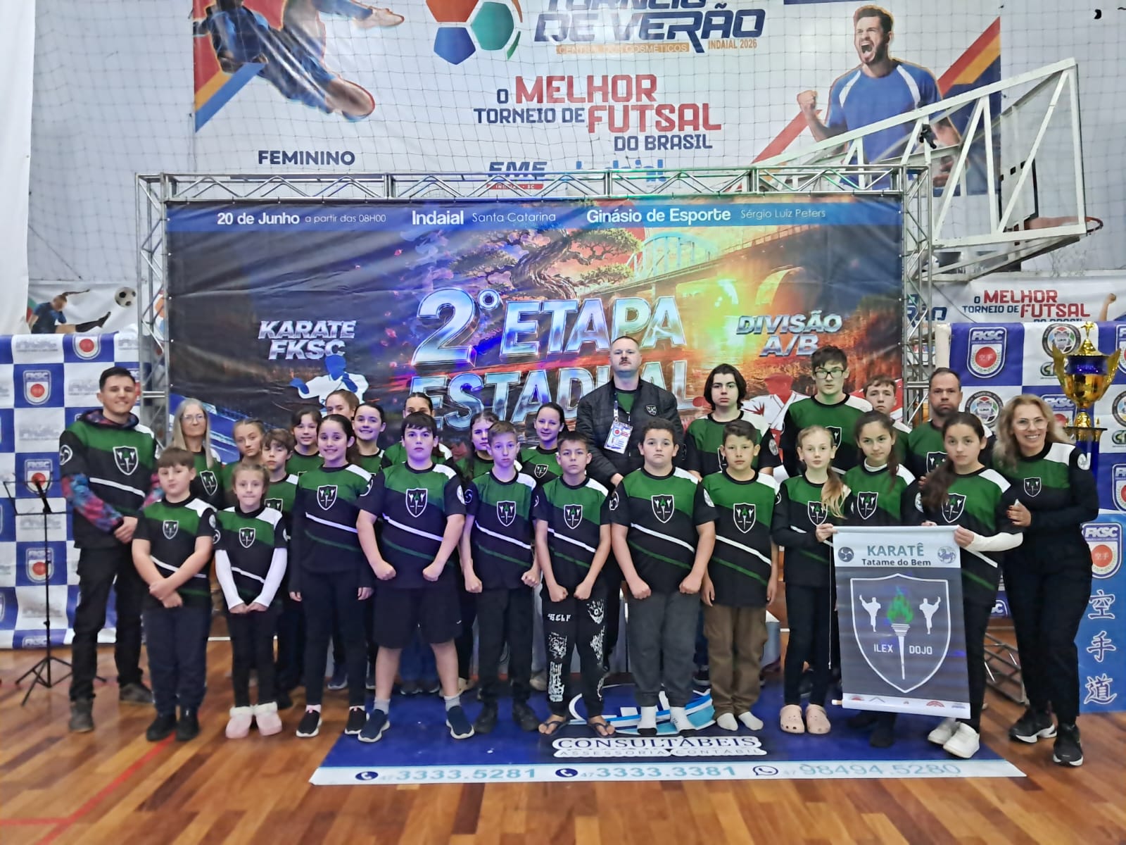 Atletas de Major Vieira conquistam medalhas no Campeonato Catarinense de Karatê