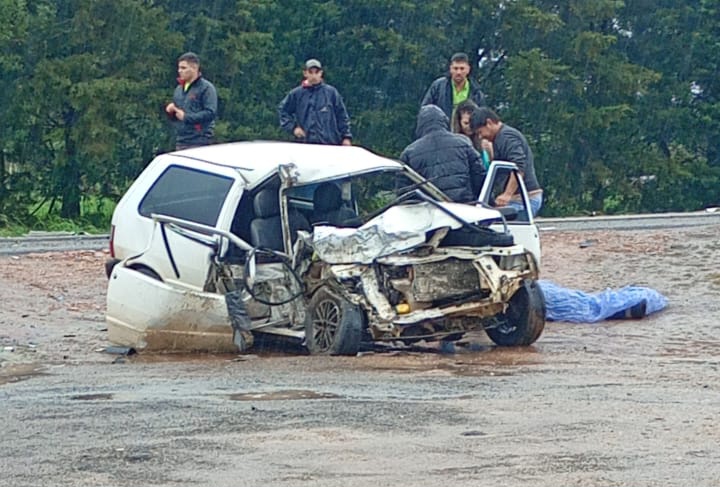 Morre motorista que ficou gravemente ferido após colisão entre carro e caminhão na BR-280 em Canoinhas