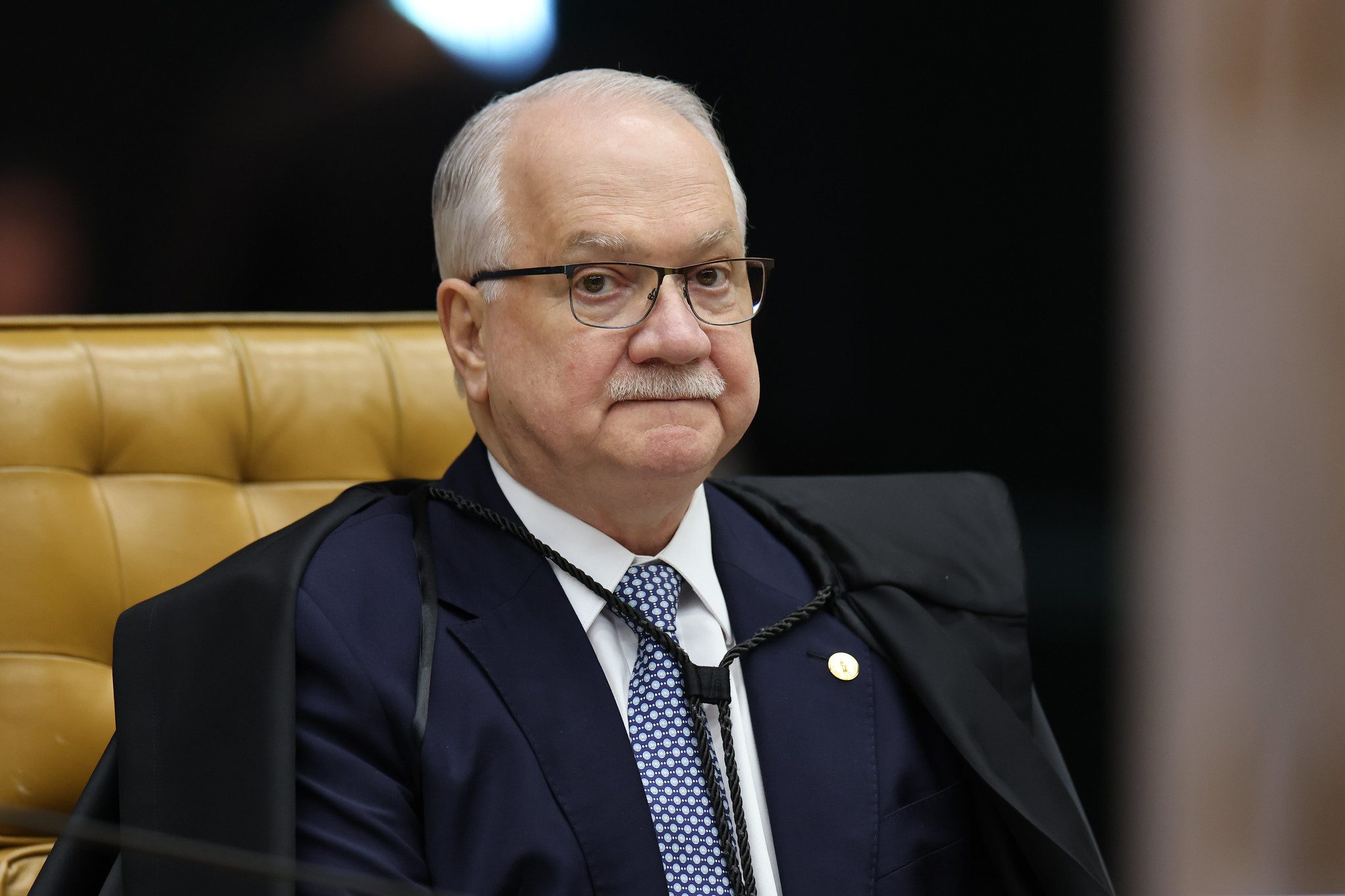 Fachin diz que STF precisa dar resposta institucional diante de caso envolvendo Moraes